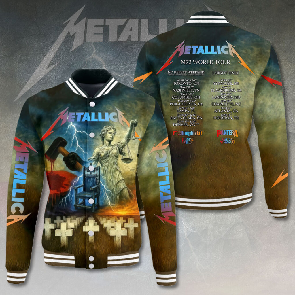 Metallica Varsity Jacket HOATT12193 1024x1024 1