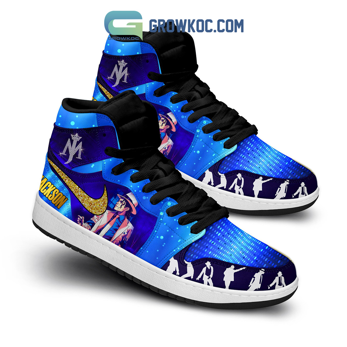 Michael Jackson Moonwalk Dance Air Jordan 1 Shoe2B1 YlfQb