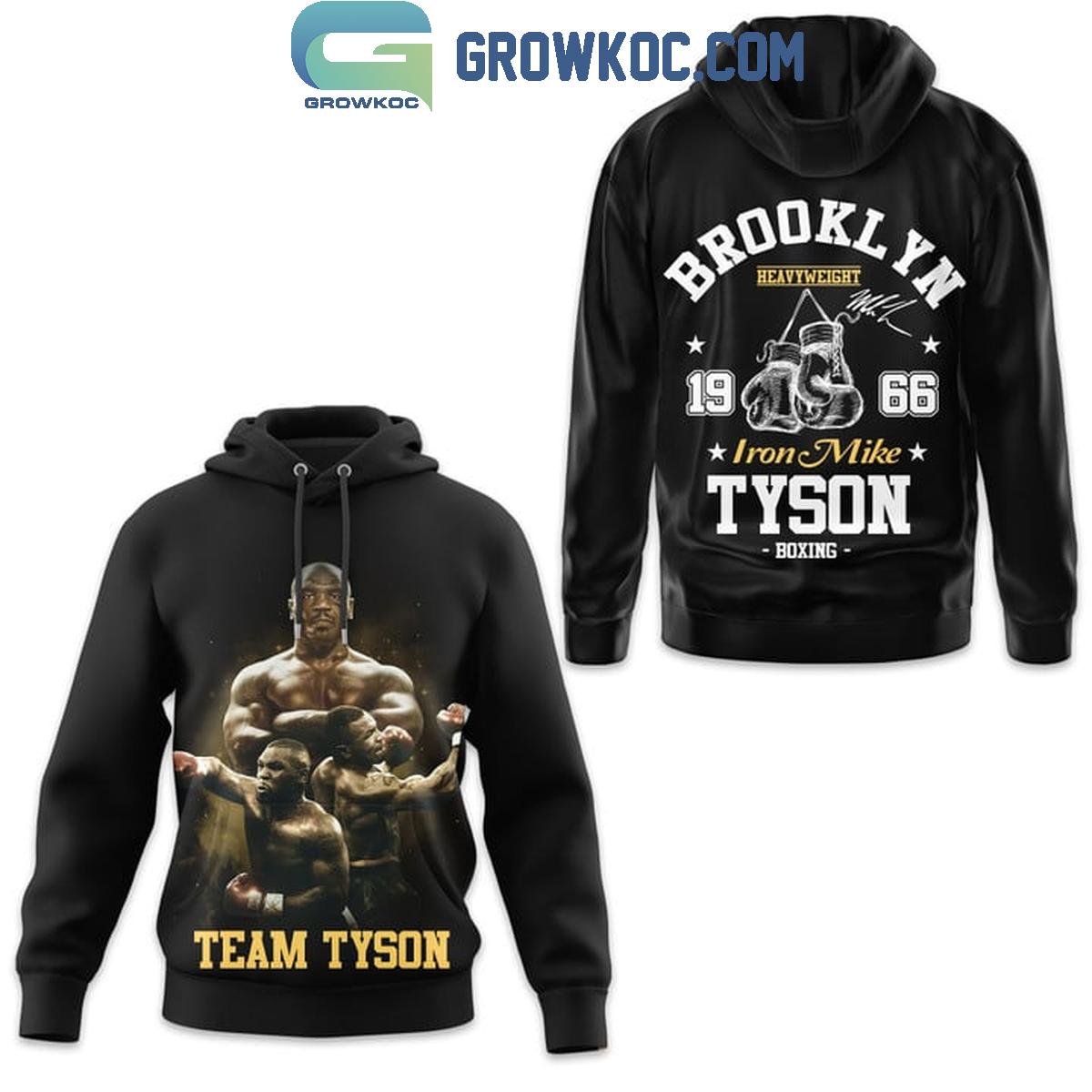 Mike Tyson Team Iron Tyson Brooklyn 1966 Hoodie T Shirt 1 fkBr6