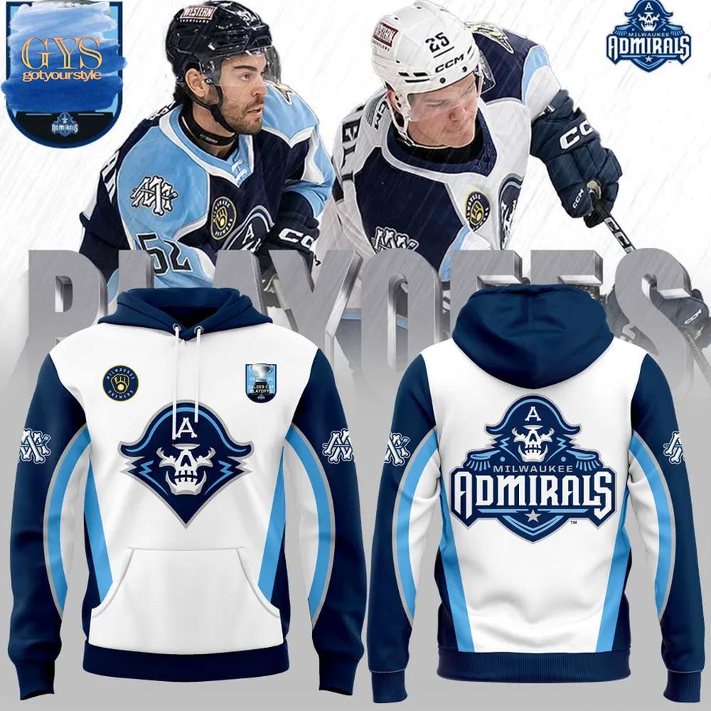 Milwaukee Admirals Calder Cup Playoffs 2025 Hoodie 1