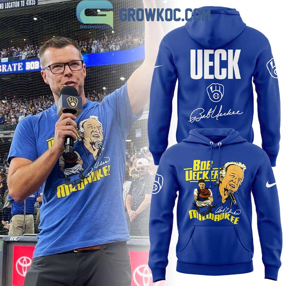 Milwaukee Brewers Bob Uecker We Love You Forever Hoodie Shirt 1 pvC13