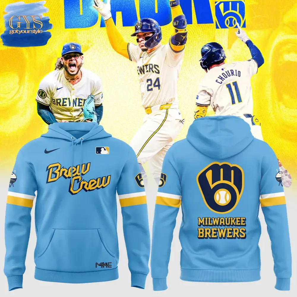 Milwaukee Brewers Brew Crew City Connect 2025 Hoodie 1