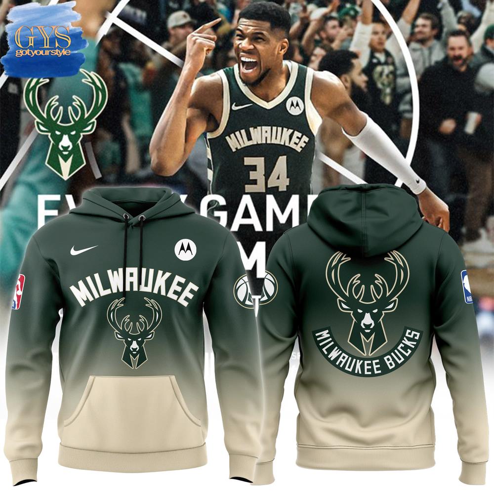 Milwaukee Bucks New Uniform 2025 Limited Edition Hoodie 1
