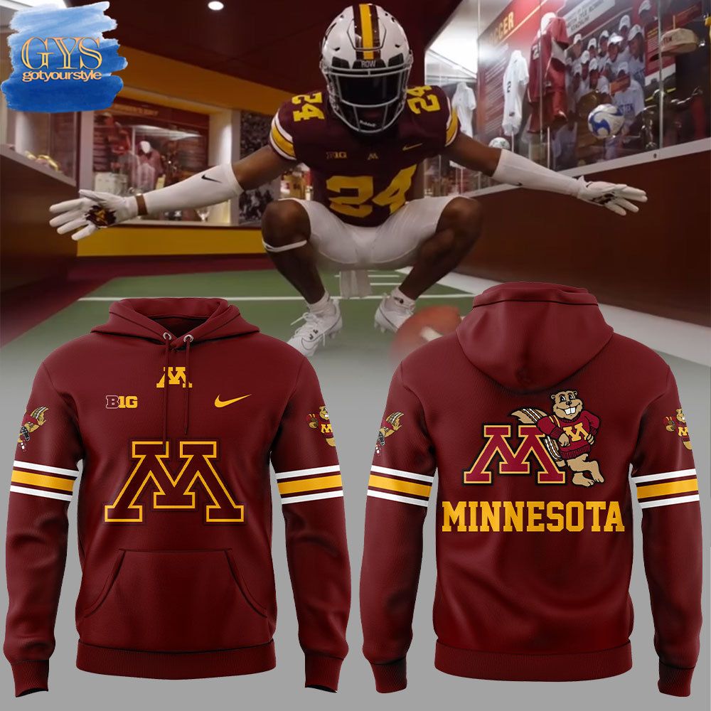 Minnesota Golden Gophers Big 10 Limited Edition Hoodie 1