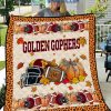 Minnesota Golden Gophers NCAA Football Welcome Fall Pumpkin Halloween Fleece Blanket Quilt2B1 UJUgd