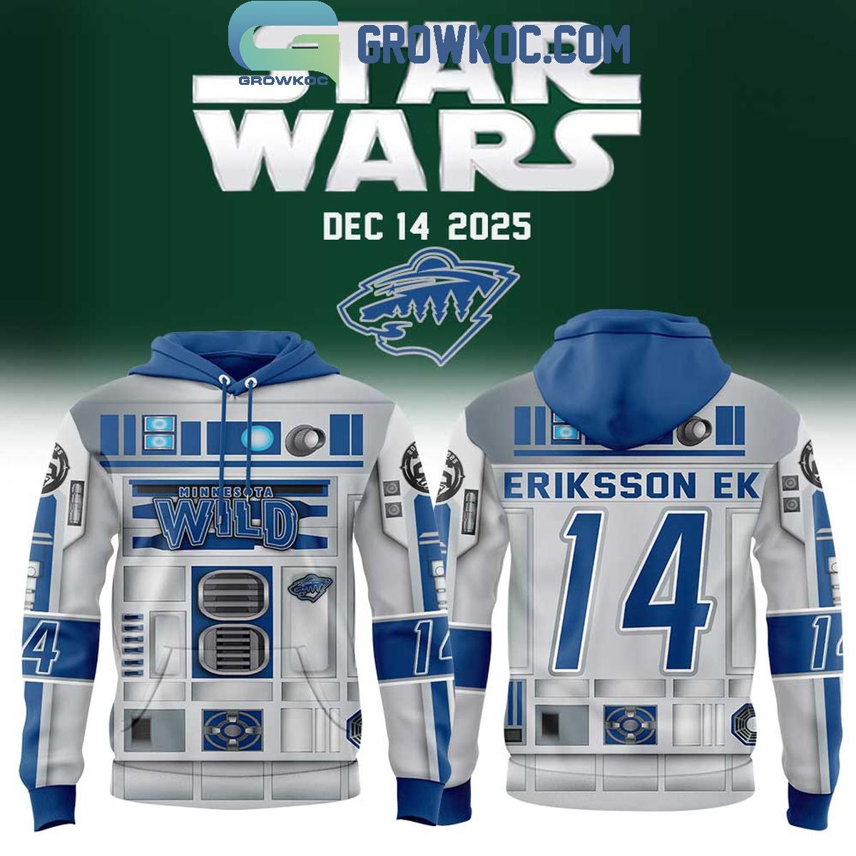 Minnesota Wild Star Wars Night 2025 Hoodie Shirt 1 38U2m