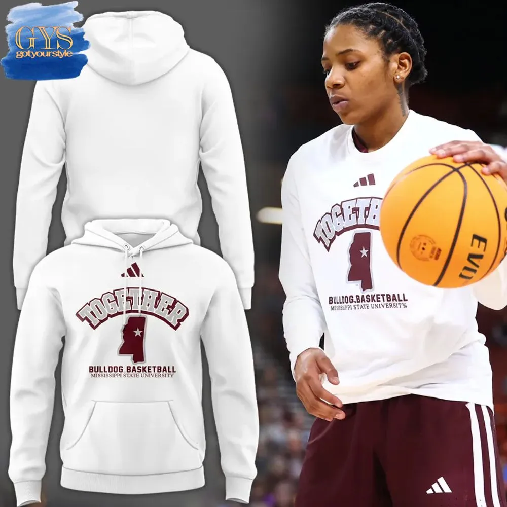 Mississippi State Together Bulldog Basketball Limited Edition Hoodie 1