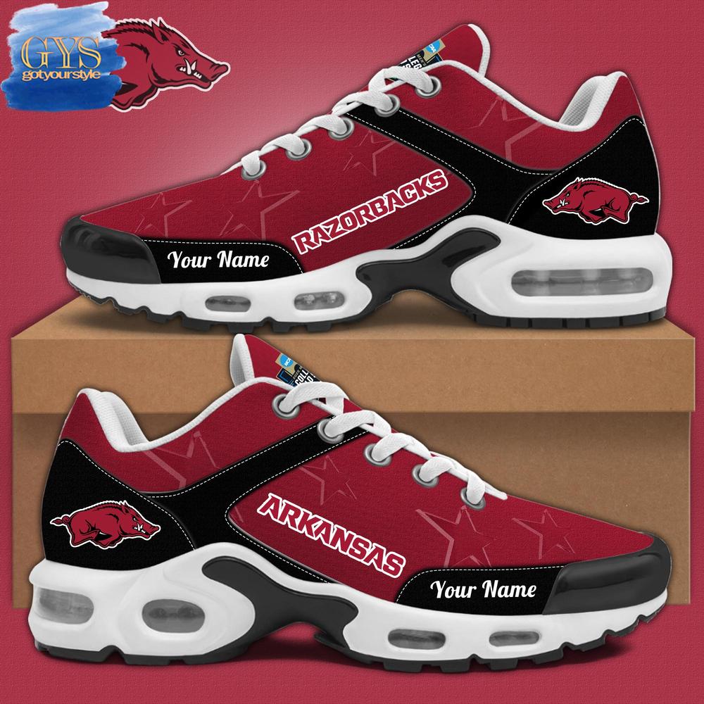 NCAA Arkansas Razorbacks Personalized Air Max Plus 1