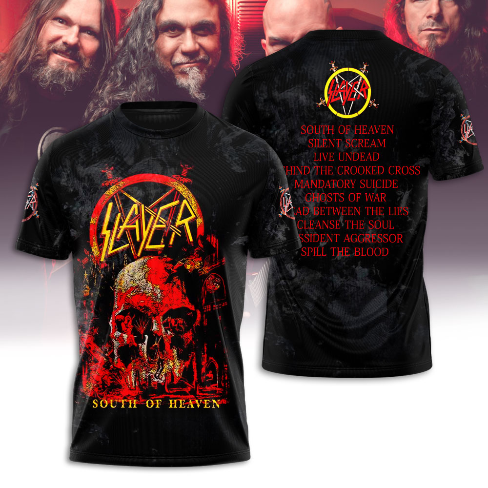 NGHIAVT3741 Slayer 2025 Tshirt
