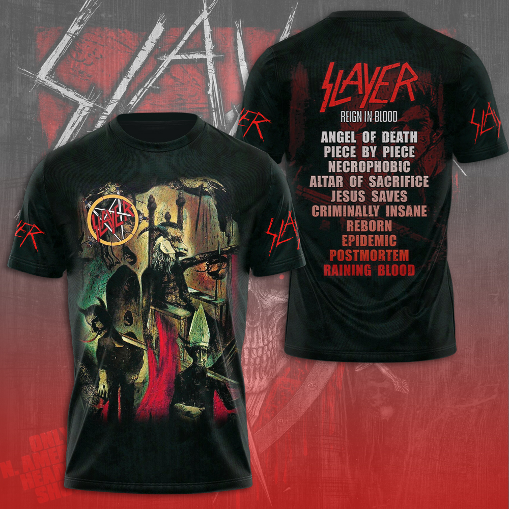 NGHIAVT3744 Slayer 2025 Tshirt Hoodie PANH