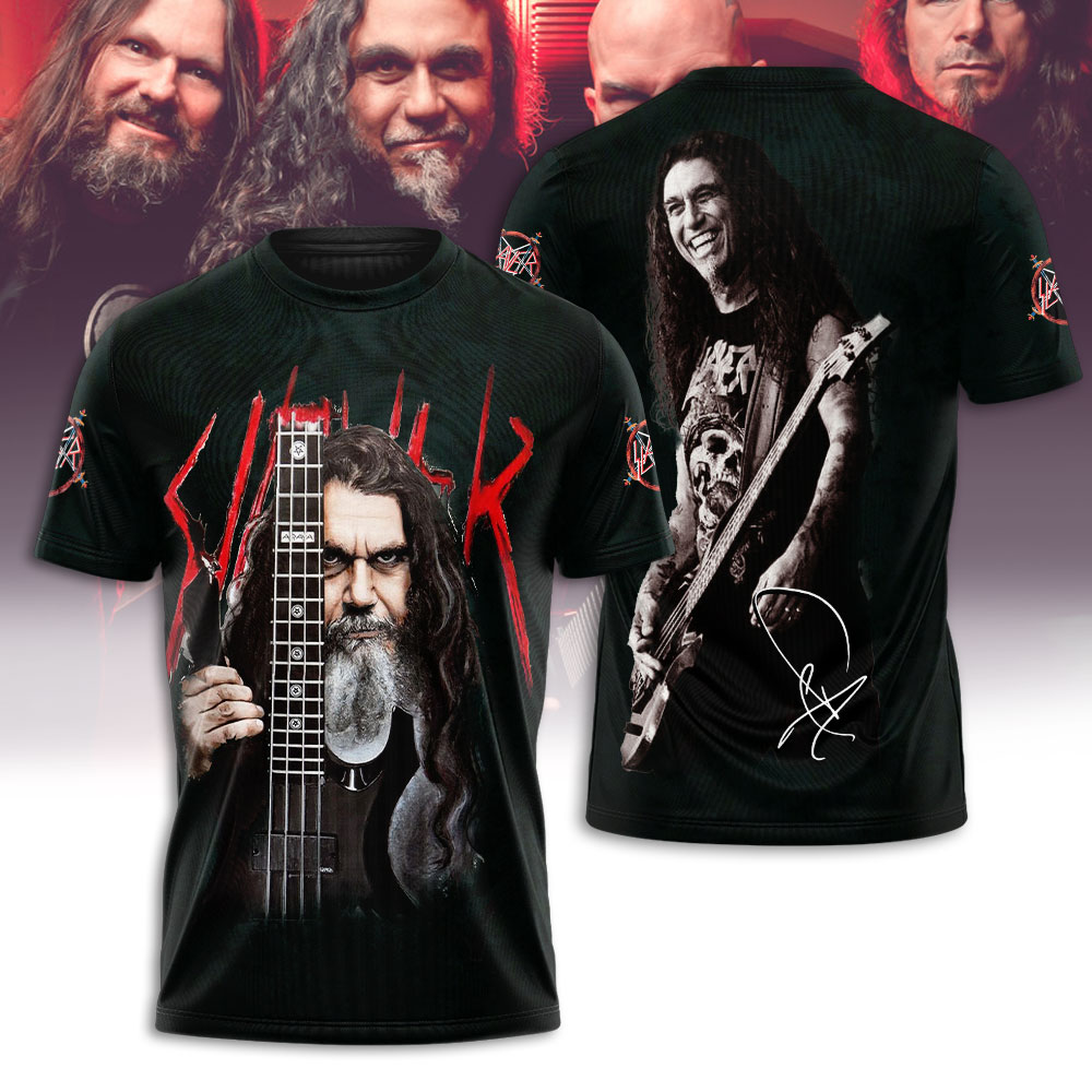 NGHIAVT3754 Tom Araya x Slayer 2025 Tshirt