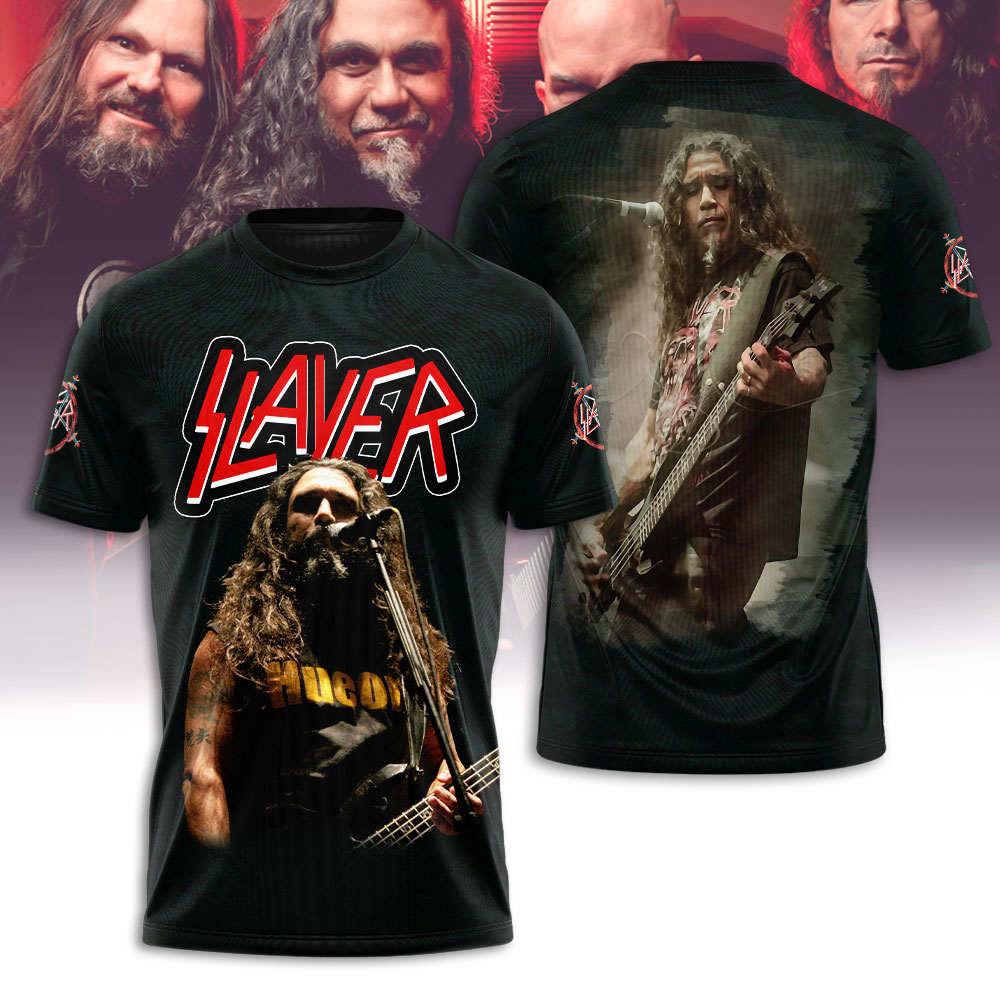 NGHIAVT3773 Tom Araya x Slayer 2025 Tshirt