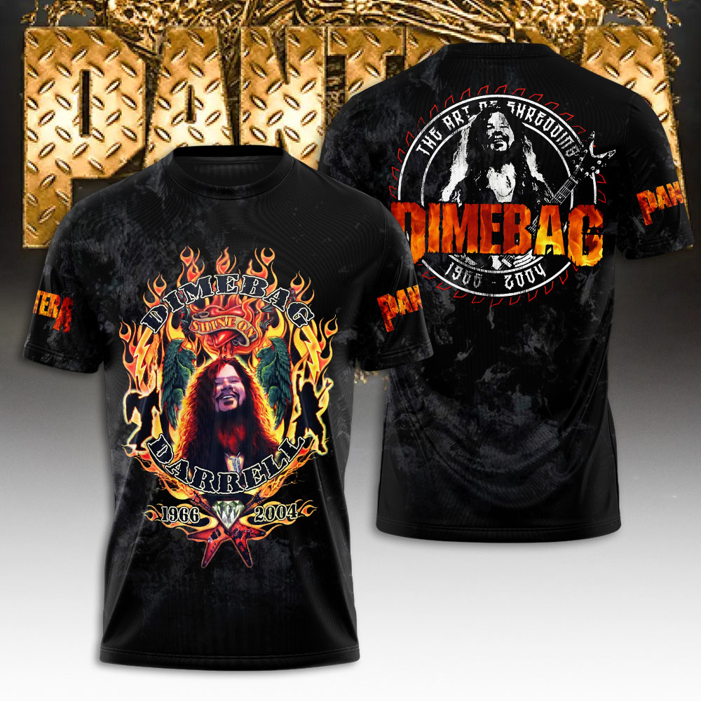 NGHIAVT3785 Dimebag x Pantera 2025 Tshirt