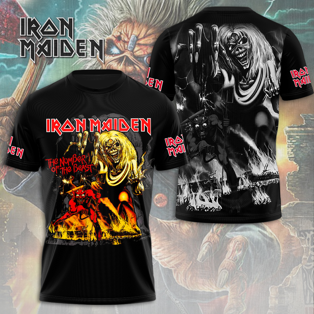 NGHIAVT3786 Iron Maiden Tshirt Hoodie PANH