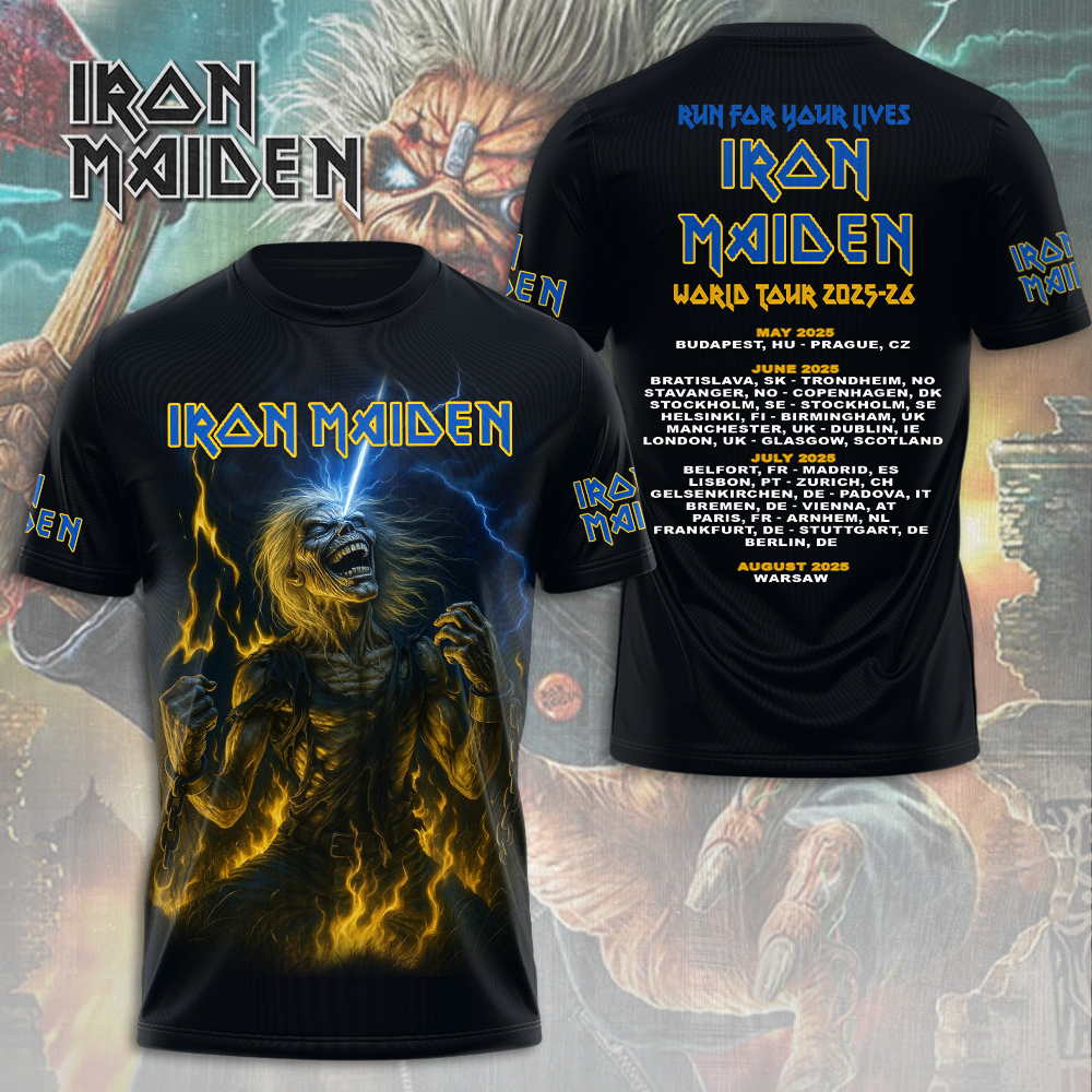 NGHIAVT3793 Iron Maiden Tshirt Hoodie PANH
