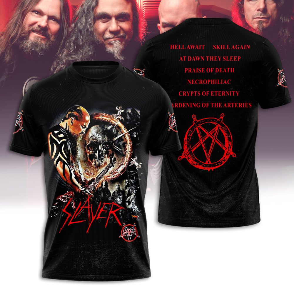 NGHIAVT3805 Slayer 2025 Tshirt