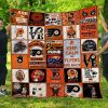 NHL Philadelphia Flyers Quilt Bedding Set Blanket Personalize for Home Decor or Picnic 0