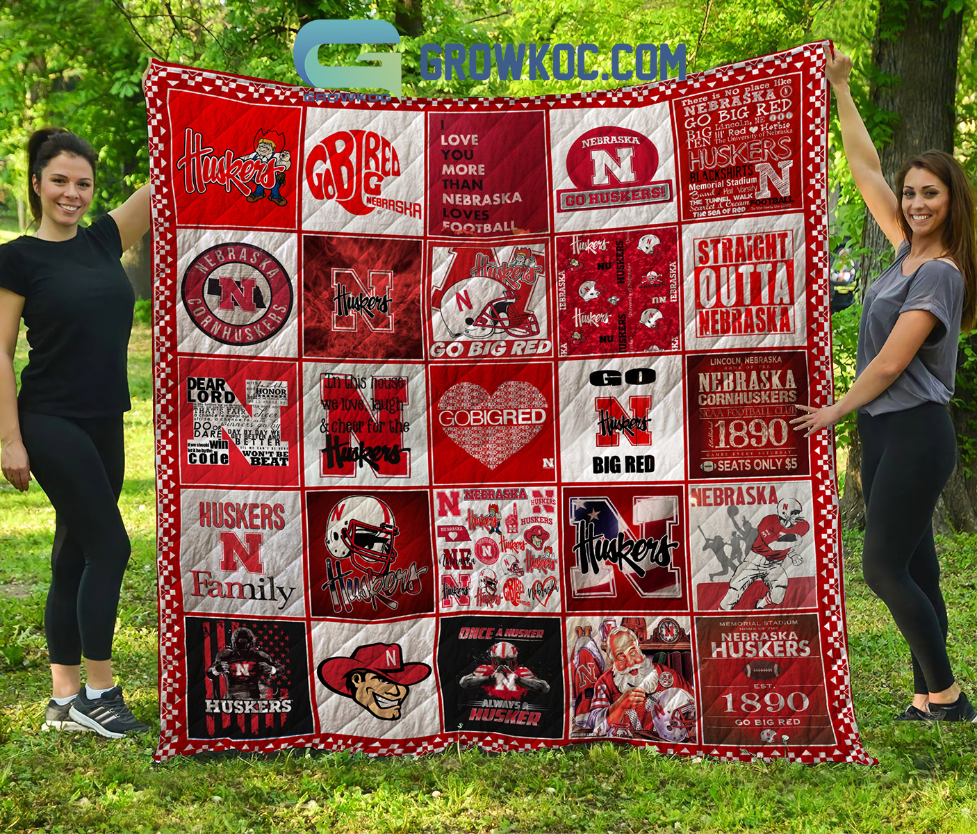 Nebraska Cornhuskers NCAA Collection Design Fleece Blanket Quilt2B1 jEyaY