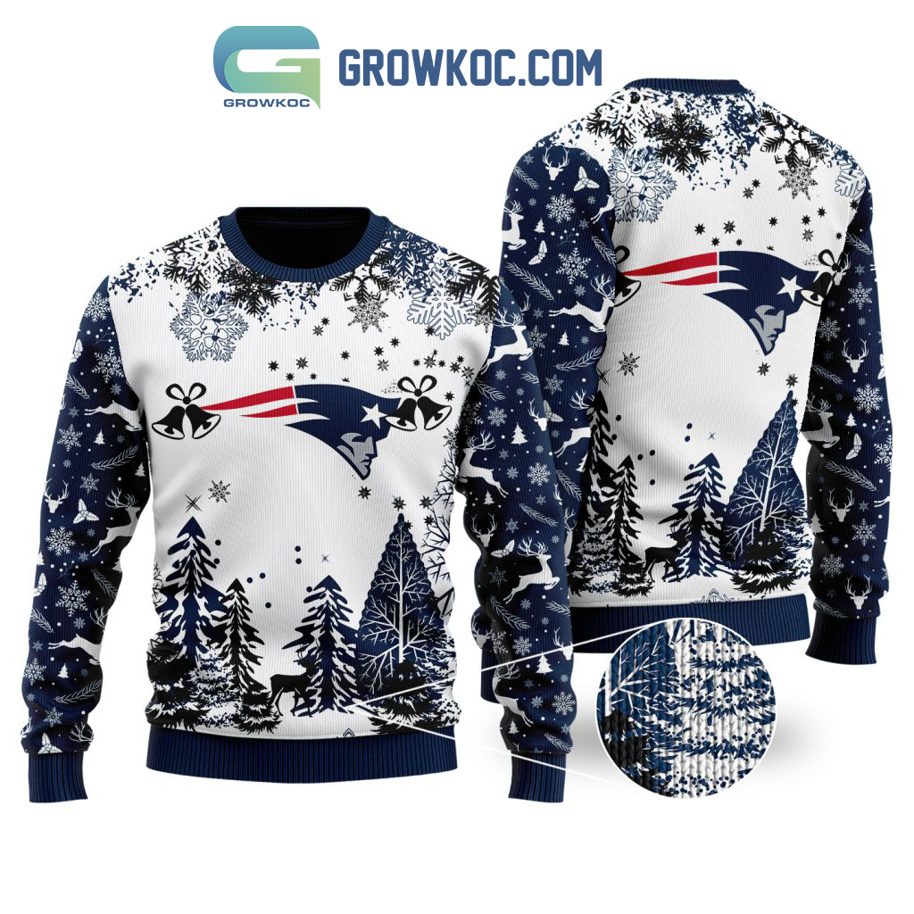 New England Patriots Special Christmas Ugly Sweater Design Holiday Edition2B1 vs4U6