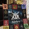 New Harry Potter Personalized Quilt Bedding Set Great for Bedroom Decor and Family Gifts 0
