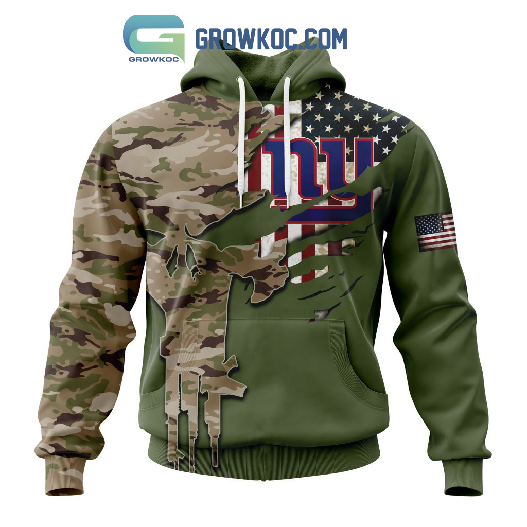 New York Giants Personalized Veterans Camo Hoodie Shirt2B1 wBDPj
