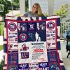 New York Giants To My Daughter Love Dad Quilt Bedding Set Bedroom Decor Gifts for Family 0