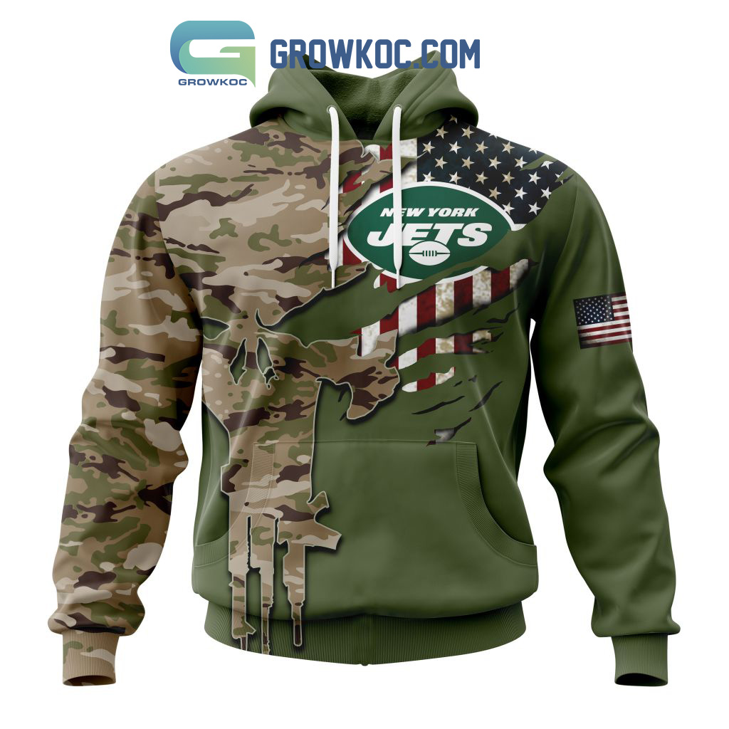 New York Jets Personalized Veterans Camo Hoodie Shirt2B1 LjEUX