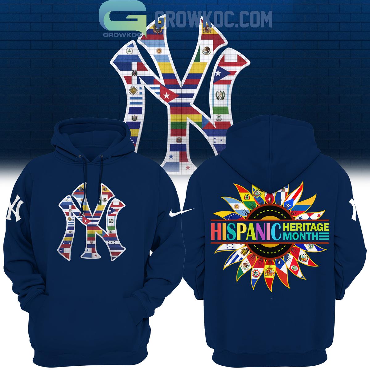 New York Yankees 2024 Happy Hispanic Heritage Month Hoodie T Shirt 1 MftsU