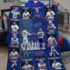New York Yankees Buffalo Bills The Legends Of NYC Fleece Blanket Quilt 1 HDjQR