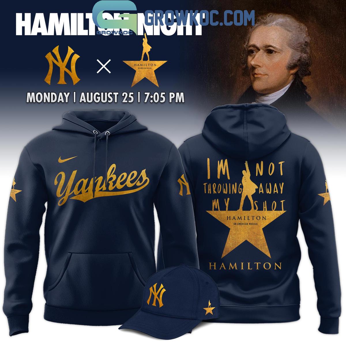New York Yankees Mix Hamilton An American Musical 2025 Hoodie Shirt 1 wirEi