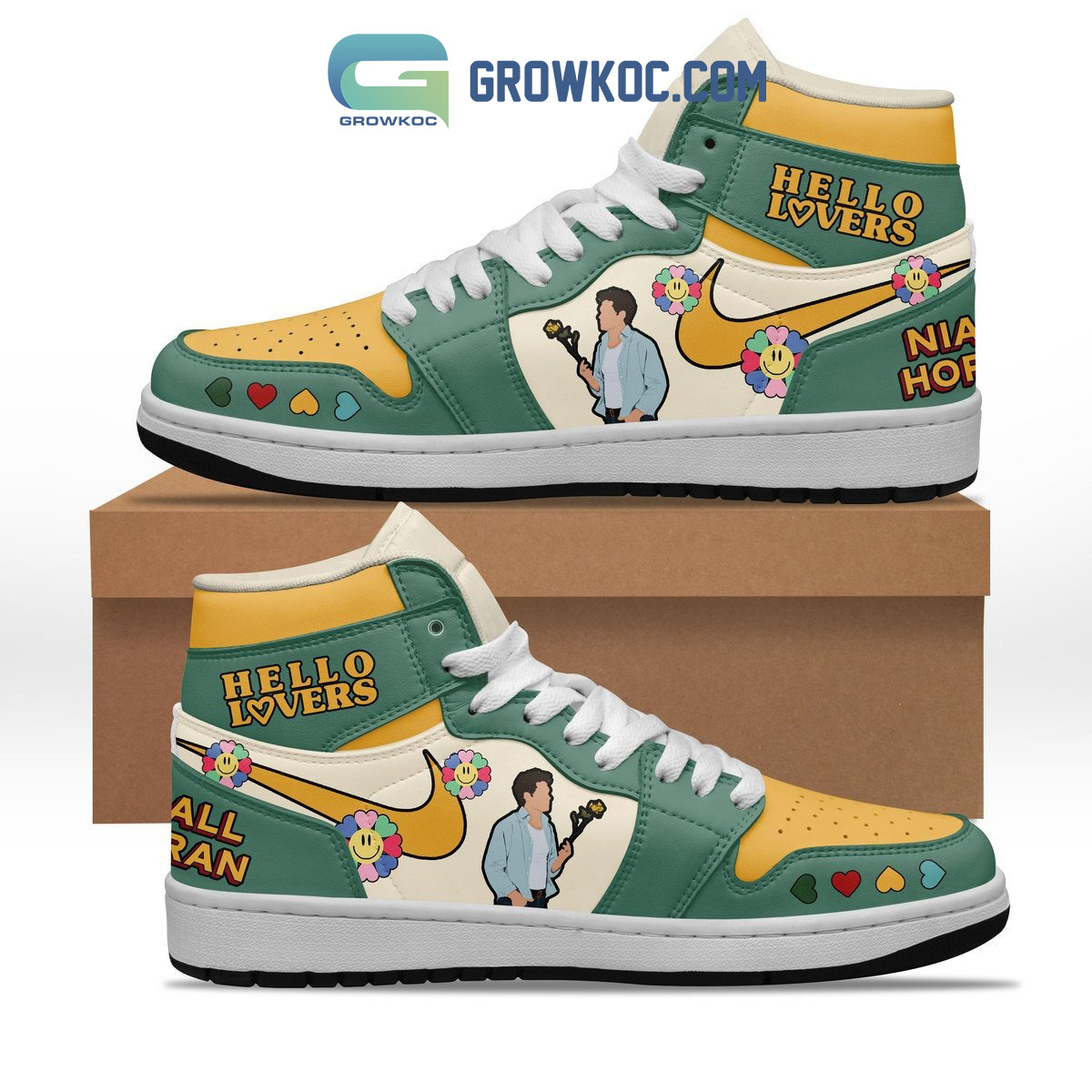 Niall Horan Hello Lovers Air Jordan 1 Shoe2B1 DyulF