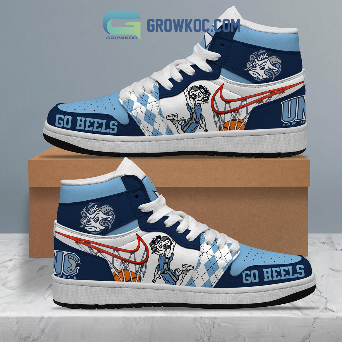 North Carolina Tar Heels Air Jordan 1 Shoes2B1 cAVNQ