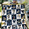 Notre Dame Fighting Irish NCAA Mickey Disney Fleece Blanket Quilt2B1 uJ3YR