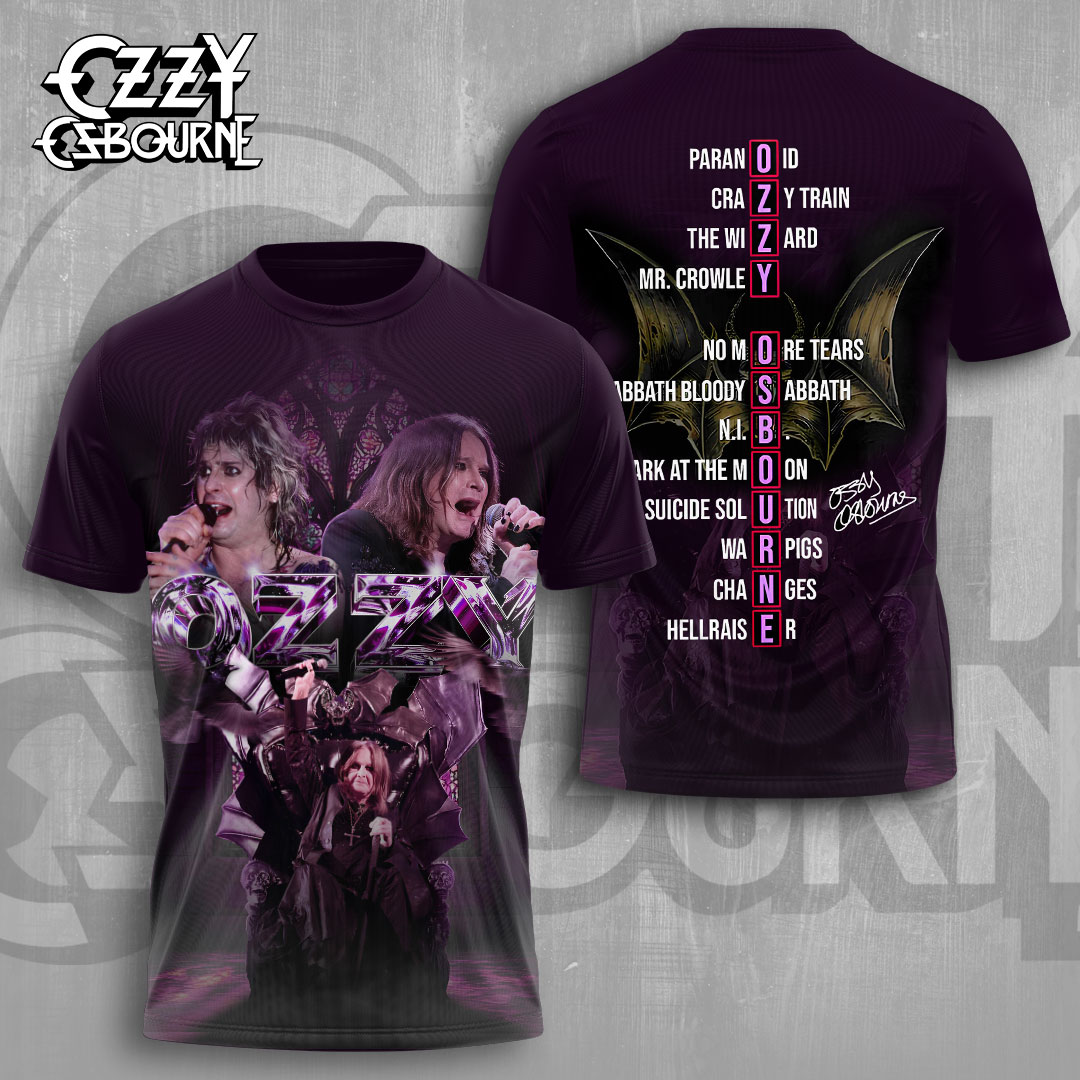 OZZY OSBOURNE T SHIRT TMTHU141 Hanh