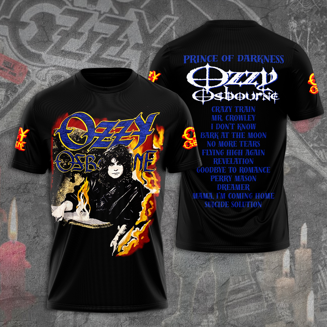 OZZY OSBOURNE T SHIRT TMTHU249