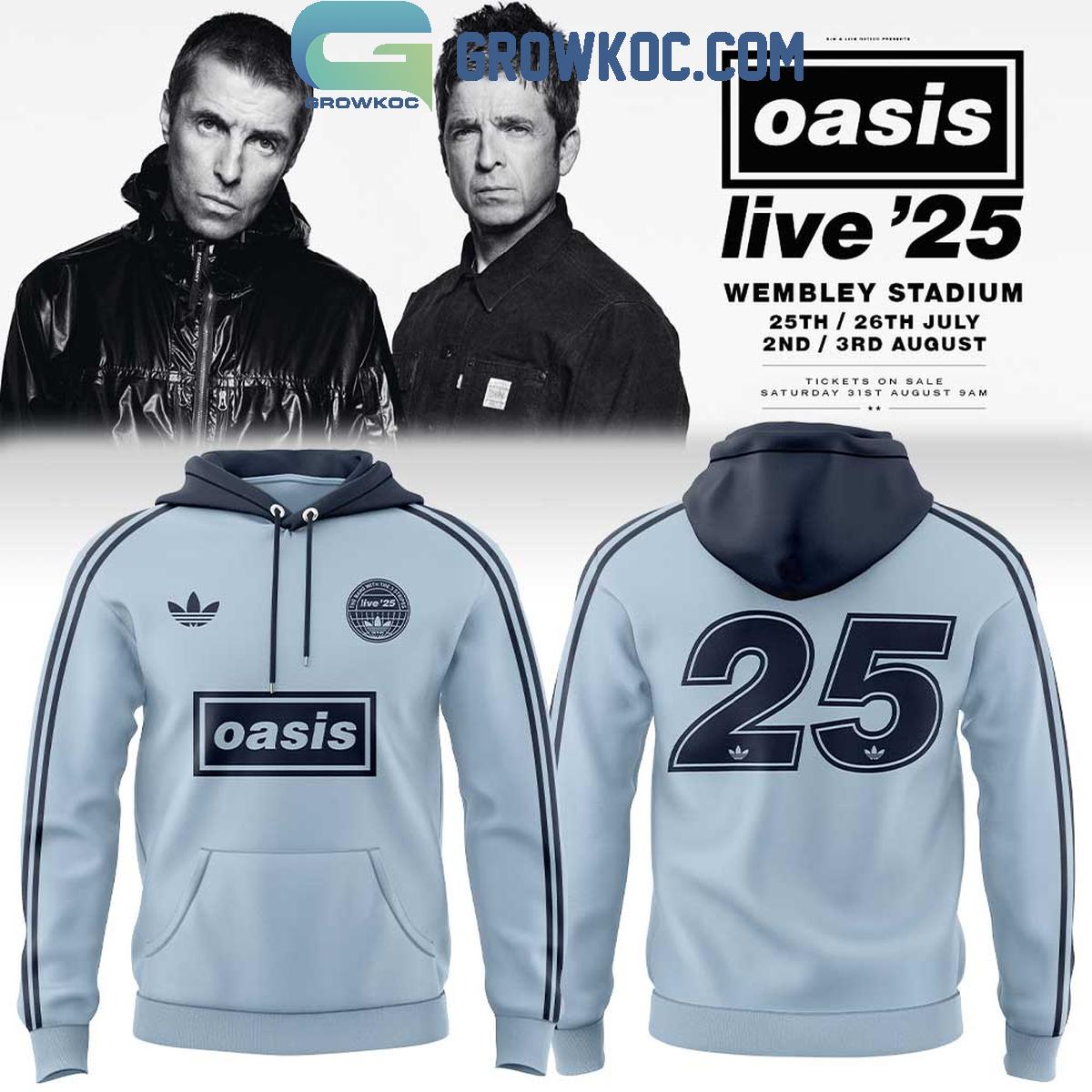 Oasis Live 25 London Wembley Stadium Hoodie Shirt 1 I7qc8
