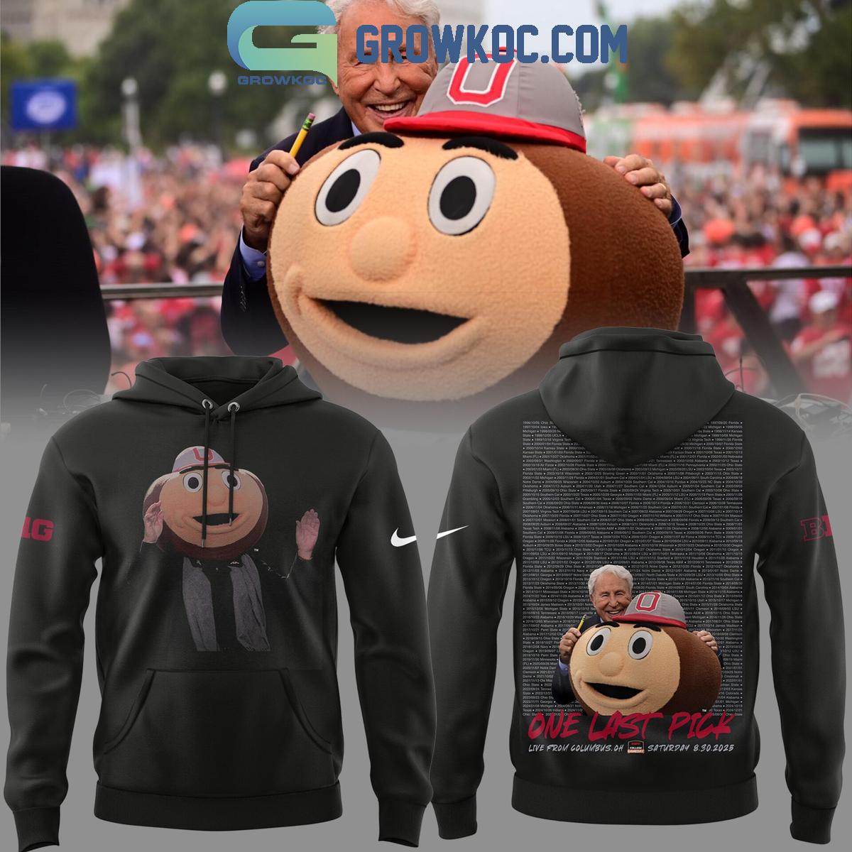 Ohio State Buckeyes Lee CorsoE28099s One Last Pick Hoodie Shirt 1 FUaRG