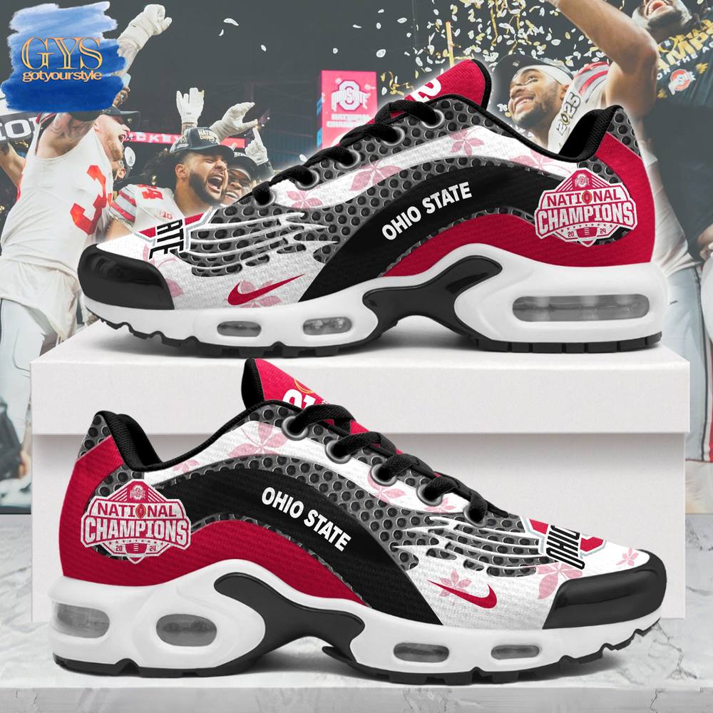 Ohio State Buckeyes National Champions 2024 Air Max Plus 1