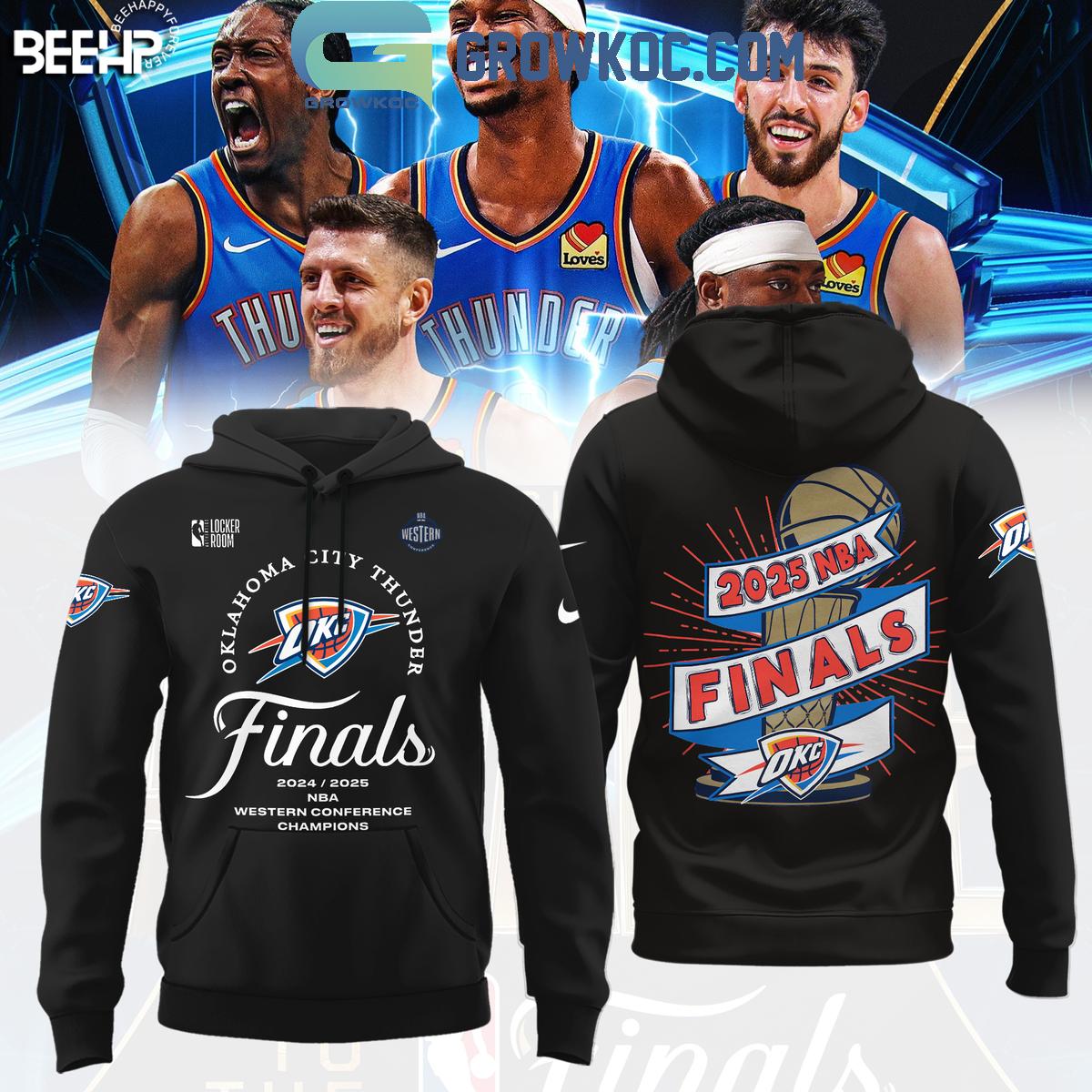 Oklahoma City Thunder 2025 NBA Finals Hoodie T Shirt 1 8b2oE