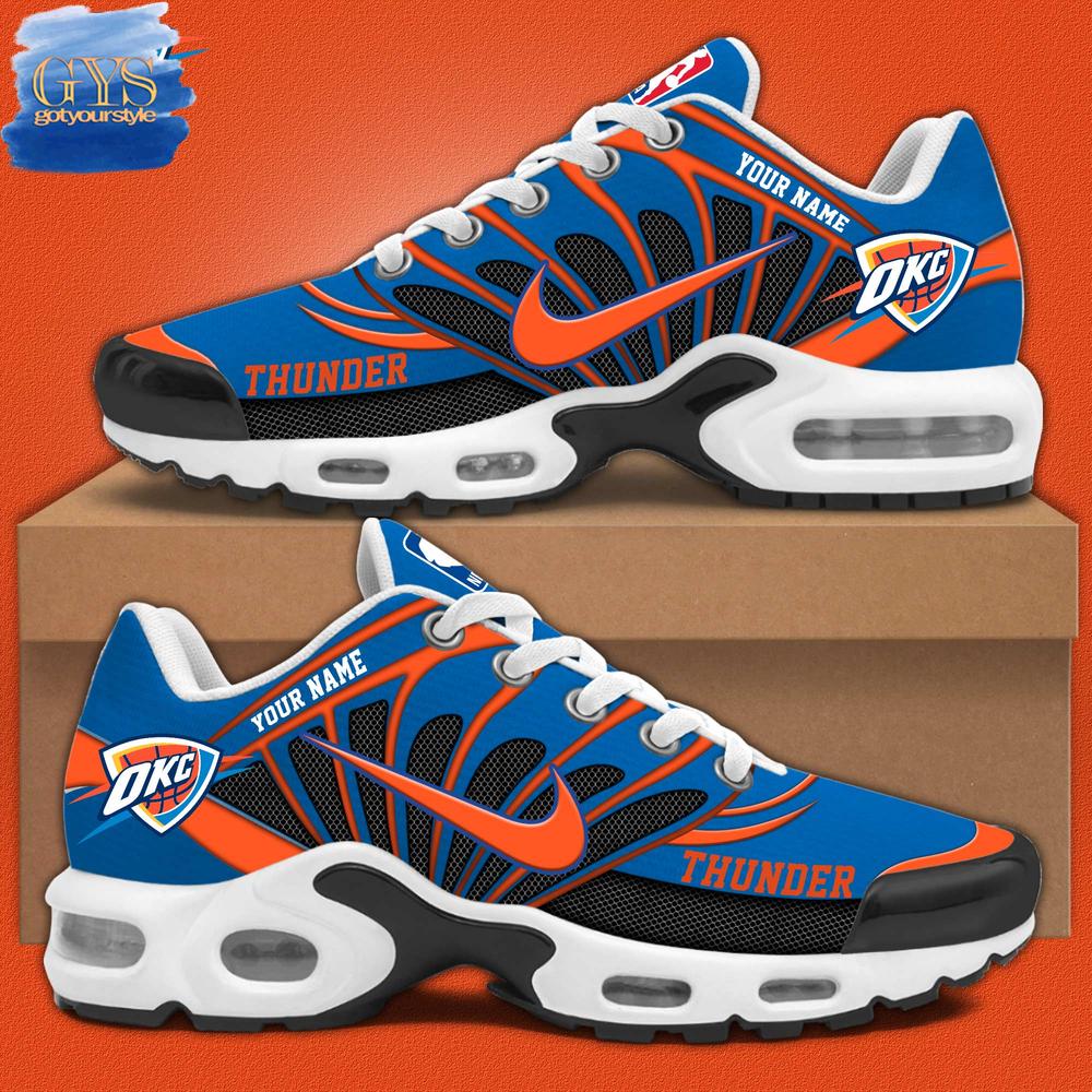 Oklahoma City Thunder Personalized Air Max Plus Sneakers 1 1