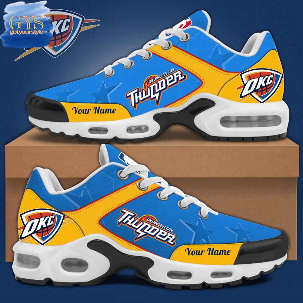 Oklahoma City Thunder Personalized Air Max Plus Sneakers 1