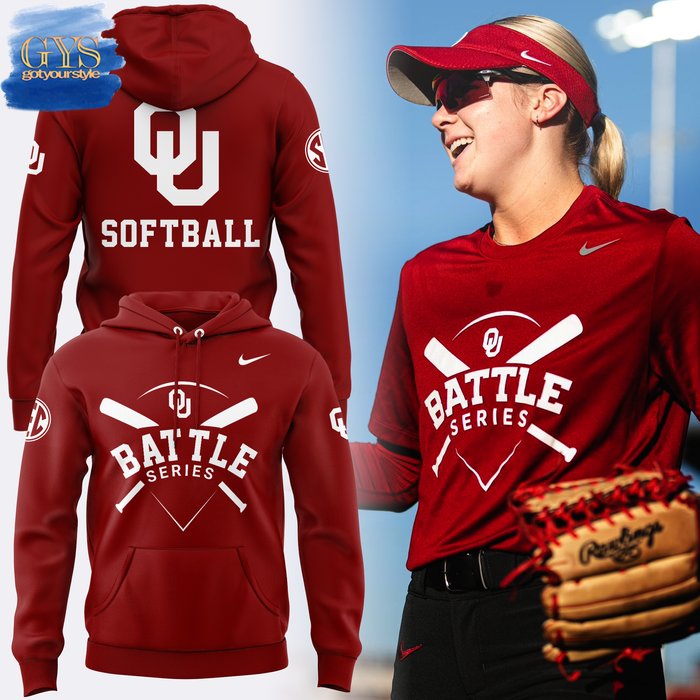 Oklahoma Softball Battle Series Limited Edition Hoodie 1