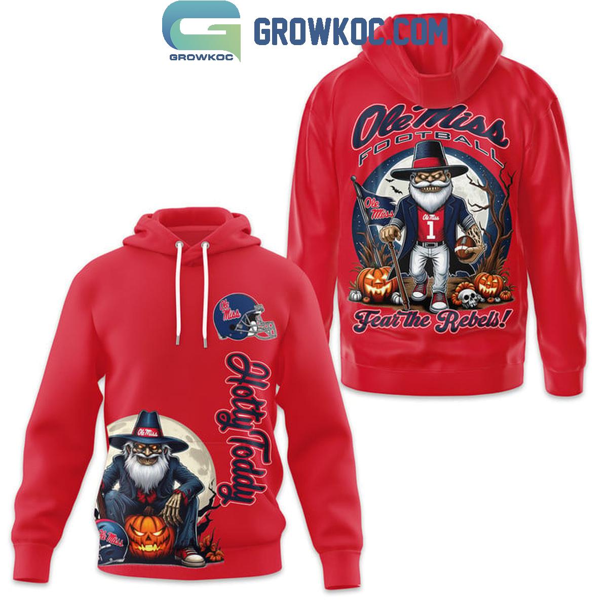 Ole Miss Rebels Football Hotty Toddy Fear The Rebels Hoodie T Shirt 1 HnGtA