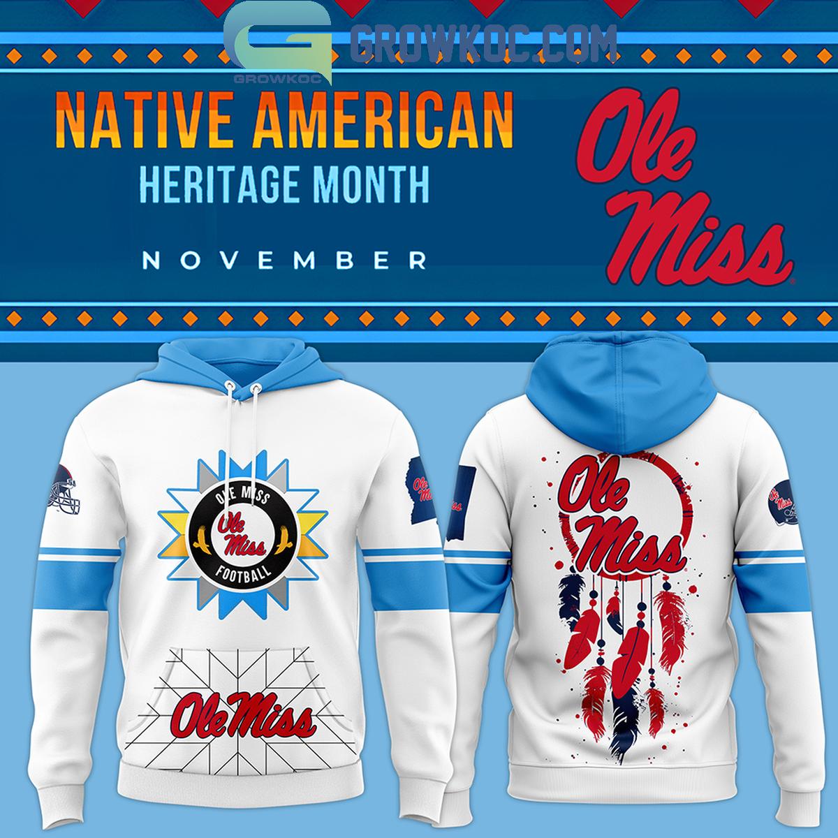 Ole Miss Rebels November For 2024 Native American Heritage Month Hoodie T Shirt 1 AFz5Q