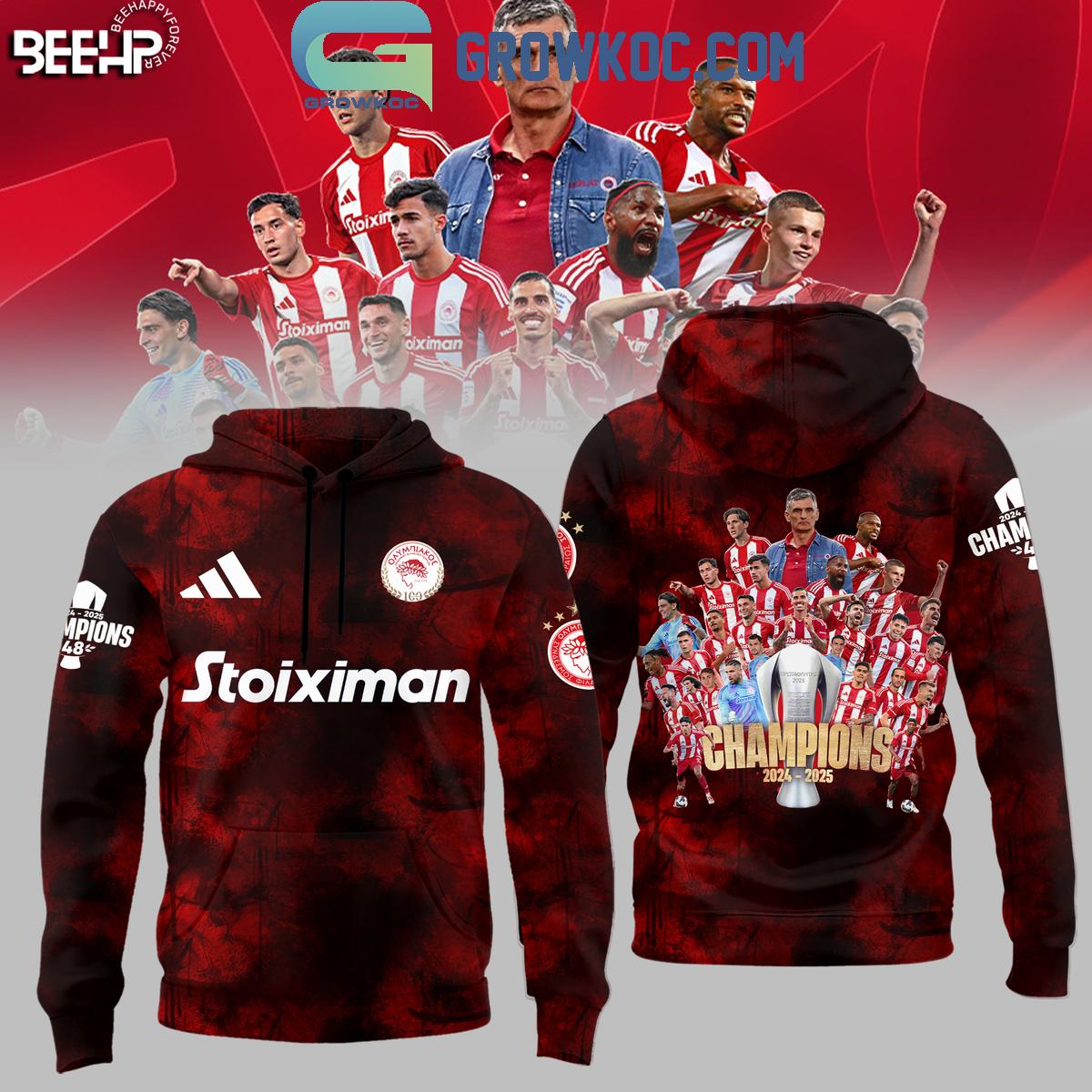 Olympiakos FC Champions 2024 2025 Hoodie T Shirt 1 QnroF