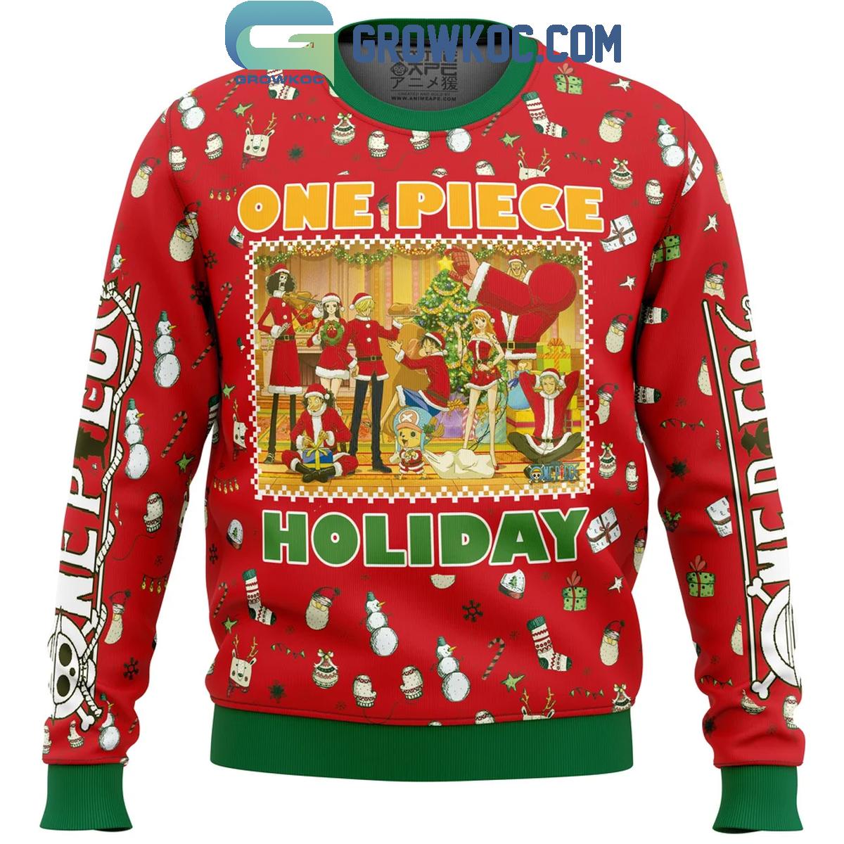 One Piece Happy Holidays Christmas Ugly Sweater 2024 1 rKfak