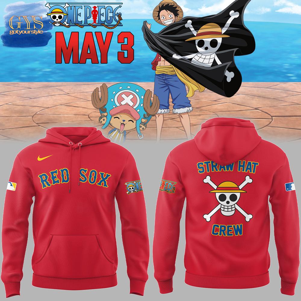 One Piece x Red Sox Limited Edition Hoodie 1