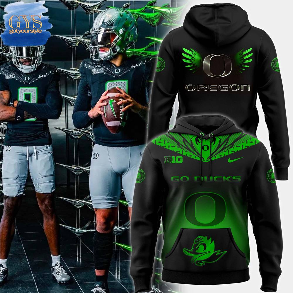 Oregon Ducks Border War Special Edition Hoodie 1