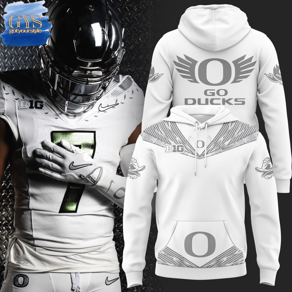 Oregon Ducks Whiteout 2024 Special Edition Hoodie 1