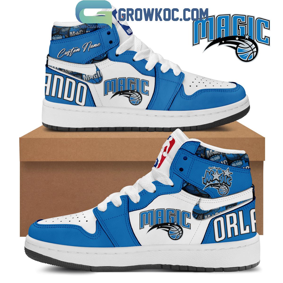 Orlando Magic Retro Design Personalized 2024 Air Jordan 1 Shoes 1 yMCsi